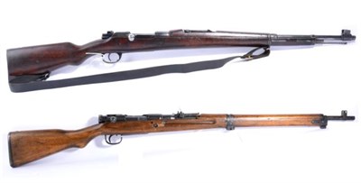 Lot 470 - REGISTERED FIREARMS DEALER ONLY A Deactivated Portugese 65, Mod. 1904 Mauser Bolt Action Rifle,...