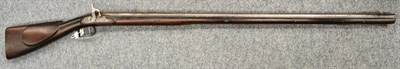 Lot 474 - A 19th Century Percussion 12 Bore Big Game Gun, converted form a flintlock, possibly made for...