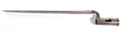 Lot 342A - An Early 19th Century Brown Bess Socket Bayonet, with 42.5cm triangular section steel blade,...