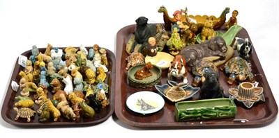 Lot 84 - A miscellaneous collection of Wade Whimsies, Goebel Hummel, Poole, Beswick and other ceramics,...