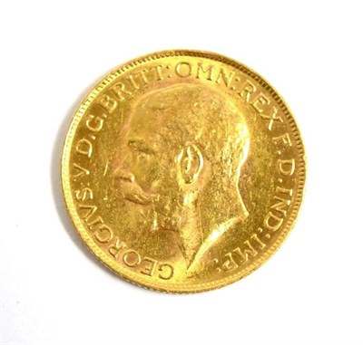 Lot 125 - A George V, 1925, sovereign