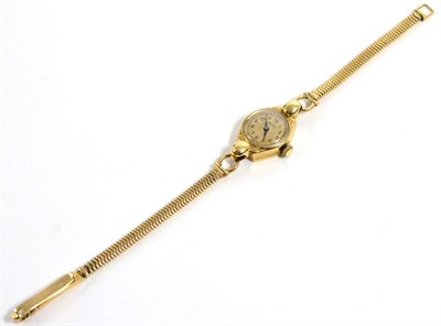 Lot 296 - A 9 carat gold Rotary wristwatch, boxed