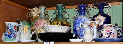 Lot 367 - Miscellaneous ceramics including Mason's, Leeds, Torquay ware etc