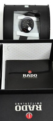 Lot 491 - A Rado gents wristwatch with box and paperwork