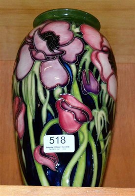 Lot 518 - A large Moorcroft Anemone Tribute pattern vase, 2002 (second)