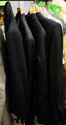 Lot 1128 - Four various gents black tie and evening suits