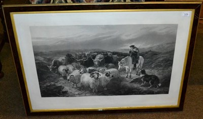 Lot 1256 - After Henry Garland ''Going North'', engraving