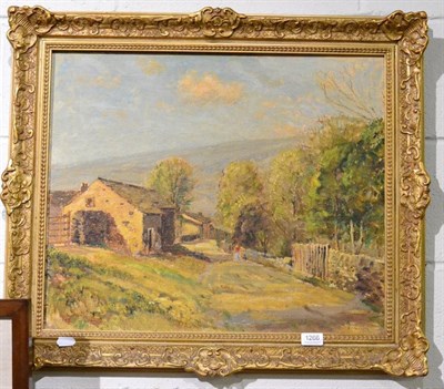 Lot 1266 - G.C Barlow, Kettlewell, signed, oil on board