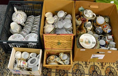 Lot 1312 - A quantity of assorted ceramics (three boxes)