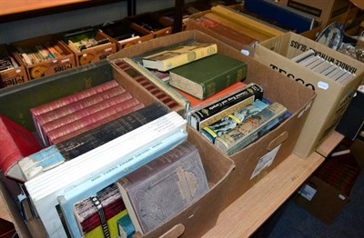 Lot 1342 - A quantity of books including English furniture; History of Yorkshire etc (four boxes)