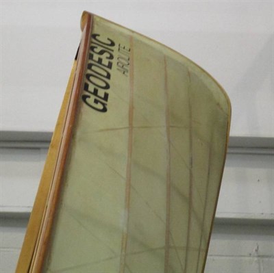 Lot 1372 - A Geodesic Airolite lightweight racing canoe circa 1950s