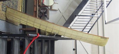 Lot 1372 - A Geodesic Airolite lightweight racing canoe circa 1950s
