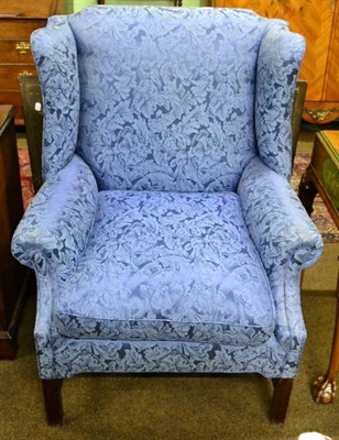 Lot 1538 - George III style armchair