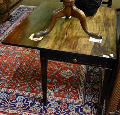 Lot 1569 - A 19th century mahogany Pembroke table