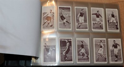 Lot 3021 - Football Related Cigarette Cards, including John Player, Wills & Churchman, various series from the