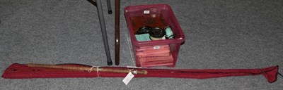 Lot 3067 - Fishing Tackle and Accessories, comprising a Young's 'Trudex' reel, Leeda Magnum 200D fly reel with