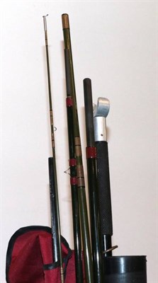 Lot 3074 - Four Fishing Rods, including a Hardy Gem Salmon (lacking top section), Abu Garcia Impulse etc,...