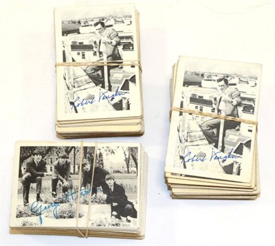 Lot 3106 - A&BC Bubble Gum Cards Three Complete Sets The Beatles and 2xMan from UNCLE