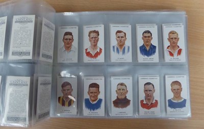 Lot 3106 - Cigarette Cards various sets in albums including reproduction Wills Waterloo, Players...