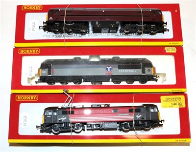 Lot 3203 - Hornby (China) OO Gauge Diesel Locomotives R2481 Class 47 WCR 47854 and R2253A Class 56...