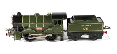 Lot 3232 - Hornby Series O Gauge E120 No.1 Special 20-Volt 0-4-0 Southern A179 Locomotive And Tender...