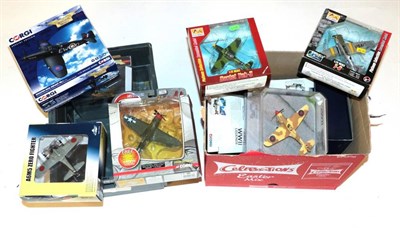 Lot 3277 - Corgi WWII Legend Aircraft And Similar A Collection Of Assorted Examples (10)