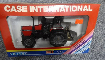 Lot 3302 - Various Diecast Tractors including Ertl 5580 JohnDeere 3350, Case International, John Deere...