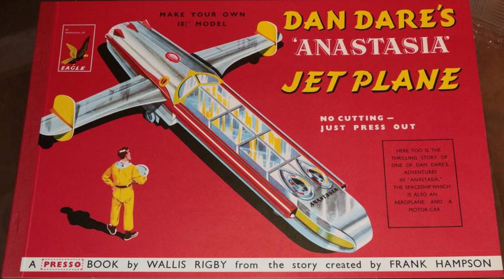 Lot 3352 - Wallis Rigby 'Presso' Books Dan Dare's Anastasia Jet Plane (E, in near mint condition)