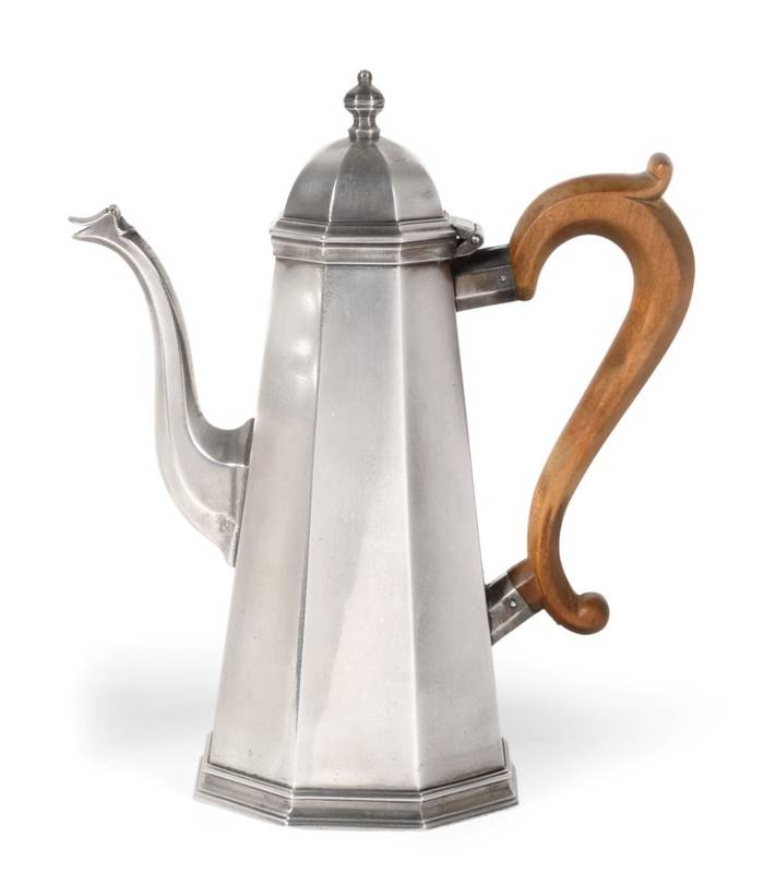 Lot 2271 - Tiffany & Co: An American Silver Coffee Pot of 18th Century Style, 1907-1947 John C. Moore II...