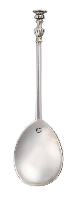 Lot 2327 - An Elizabeth I Silver Seal Top Spoon, maker's mark IF, possibly for Jasper Fysher, London 1568,...