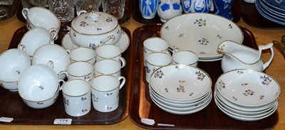 Lot 174 - A 19th century Derby part tea and coffee service