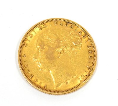 Lot 195 - A 1876 gold sovereign