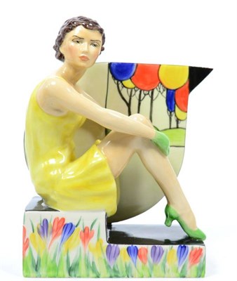 Lot 278 - A Peggy Davies figure, original artists proof titled ''Back in Time'' in a unique colourway