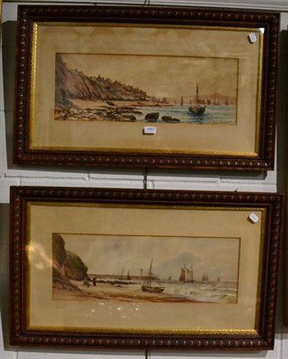 Lot 1065 - J. Geldard Walton (19/20th century), North East coastal scenes, a pair, signed, watercolour, framed
