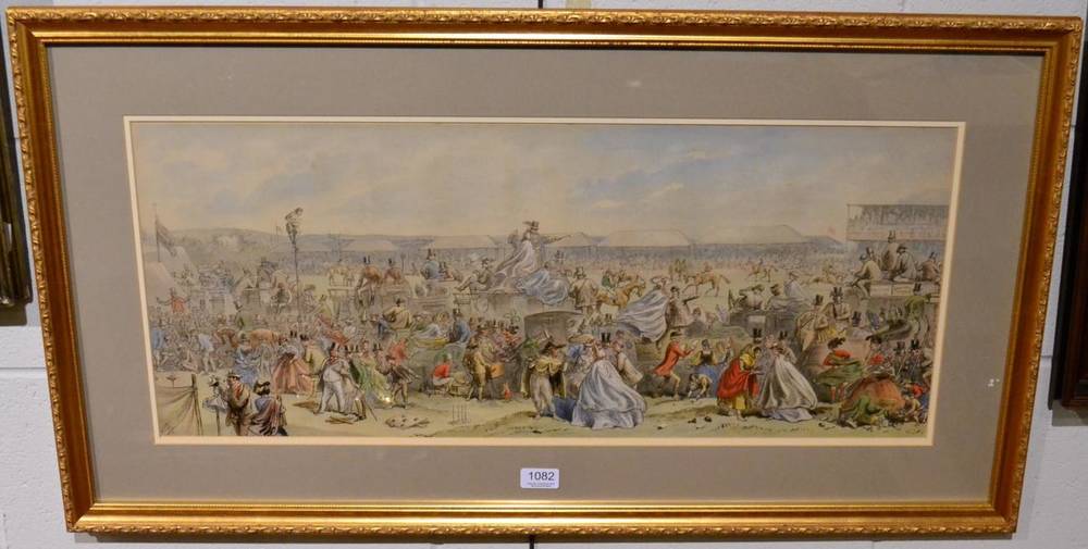 Lot 1082 - After Hablot Knight Brown ''Phiz'', Derby Day, lithograph