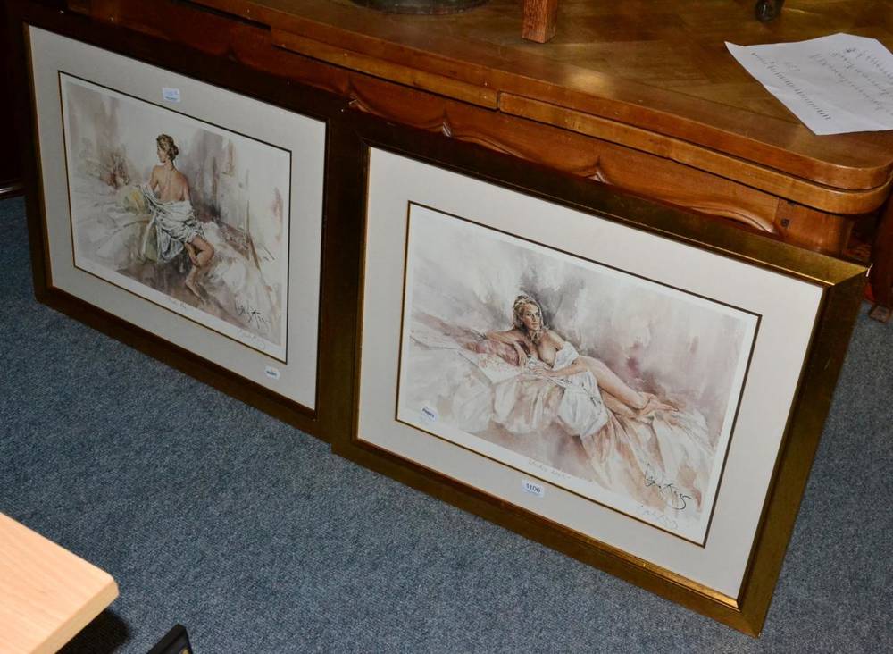 Lot 1106 - Gordon King ''Studio Pose'', signed print;