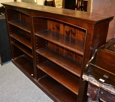 Lot 1125 - An open bookcase