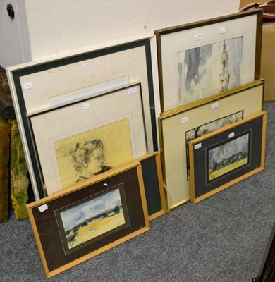 Lot 1162 - Harold Wharfe (1916-1999) A group of landscape watercolours, all signed (qty)