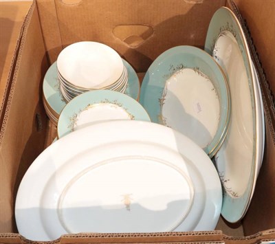 Lot 1324 - A Royal Doulton ''Melrose'' pattern eight piece dinner service (one box)