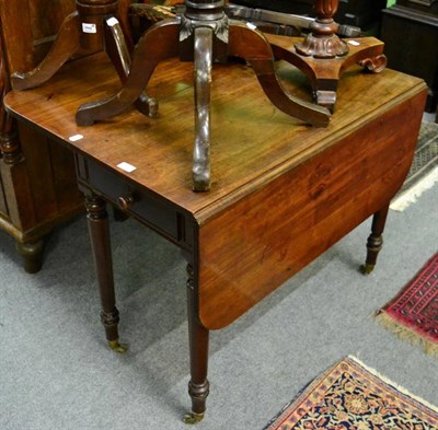 Lot 1443 - A 19th century mahogany Pembroke table