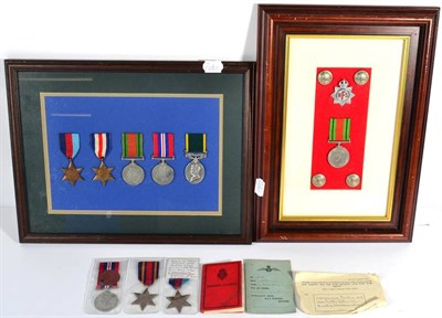 Lot 38 - A Second World War Group of Five Medals, awarded to 807302 PTE.P.SMITH. R.P.C., comprising...