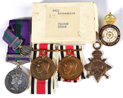 Lot 48 - A General Service Medal 1918-62, with clasp MALAYA (Elizabeth II), awarded to 22964178...