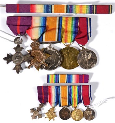 Lot 52 - A First World War MBE Group of Five Medals, to 271953 E.E.BUDDEN, E.R.A.3. (later ART.ENG)...