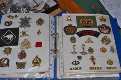 Lot 93 - A Collection of Australian, New Zealand and Canadian Badges, mainly George VI and Elizabeth II,...