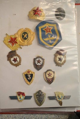 Lot 95 - A Collection of Polish Badges and Insignia, including enamelled Exemplary Commander badges...