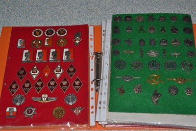 Lot 95 - A Collection of Polish Badges and Insignia, including enamelled Exemplary Commander badges...