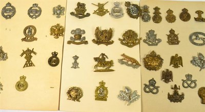 Lot 100 - A Collection of Forty British Yeomanry and Cavalry Badges, including The Royal Dragoons with QV...