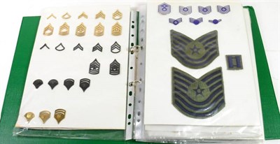 Lot 106 - A Collection of Approximately One Hundred US Military Metal Badges, including a post-1949...