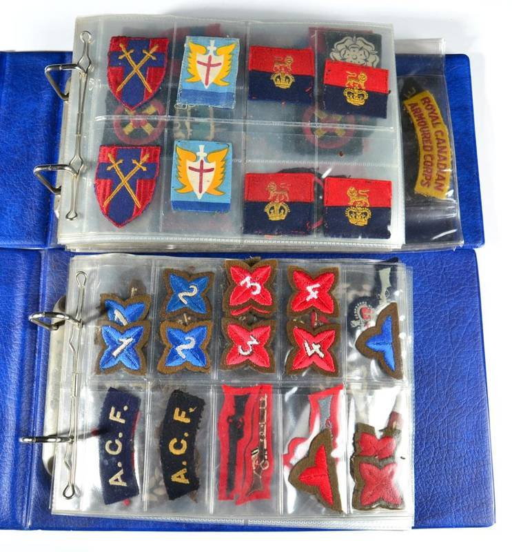 Lot 151 - A Collection of Approximately One Hundred and Twenty  British and Canadian Cloth Insignia,...