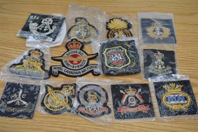 Lot 156 - A Collection of British and Canadian Cloth Insignia, including Air Training Corps, RAF, Royal...